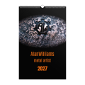 Alan Williams Reclaimed Metal Sculpture Calendar 2027