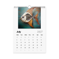 Alan Williams Reclaimed Metal Sculpture Calendar July 2027